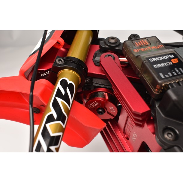 ALUMINUM 7075 SERVO SAVER ASSEMBLY 23T FOR LOSI 1/4 PROMOTO MX SM MOTORCYCLE