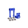 ALUMINUM 7075-T6 ALUMINUM KNUCKLE & PULL ROD (LARGER INNER BEARINGS) FOR LOSI 1/4 PROMOTO MX SM MOTORCYCLE