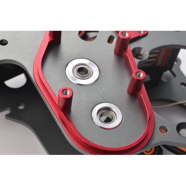 7075 ALLOY INSERTS THAT COME WITH THE TRANSMISSION HOUSING FOR LOSI 1/4 PROMOTO MX SM MOTORCYCLE