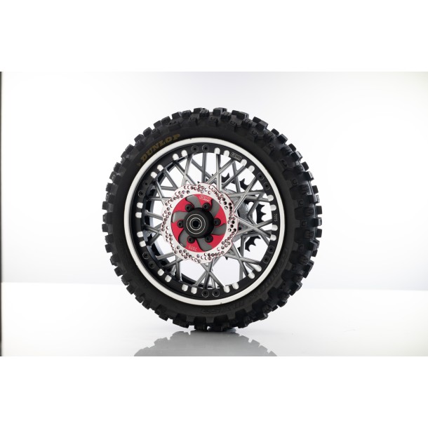 ALUMINUM 7075 FRONT WHEEL REINFORCEMENT RINGS SET FOR LOSI 1/4 PROMOTO MX MOTORCYCLE