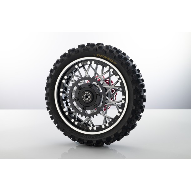 ALUMINUM 7075 FRONT WHEEL REINFORCEMENT RINGS SET FOR LOSI 1/4 PROMOTO MX MOTORCYCLE