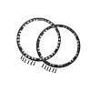 ALUMINUM 7075 FRONT WHEEL REINFORCEMENT RINGS SET FOR LOSI 1/4 PROMOTO MX MOTORCYCLE