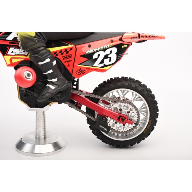 7075 ALLOY CHAIN TENSION REAR SWING ARM (LARGER INNER BEARINGS) FOR LOSI 1/4 PROMOTO MX MOTORCYCLE
