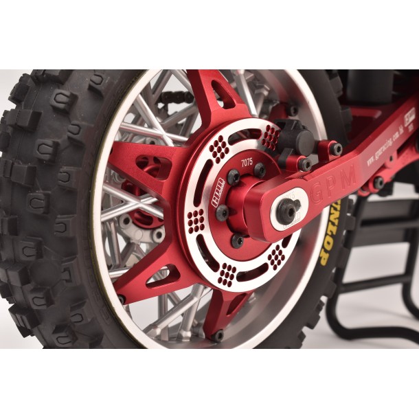 ALUMINUM 7075 REAR WHEEL PATTERN BUCKLE FOR LOSI 1/4 PROMOTO MX MOTORCYCLE
