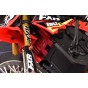 ALUMINUM 7075-T6 FRONT FAUCET SEAT SUPPORT WITH COOLING EFFECT FOR LOSI 1/4 PROMOTO MX SM MOTORCYCLE