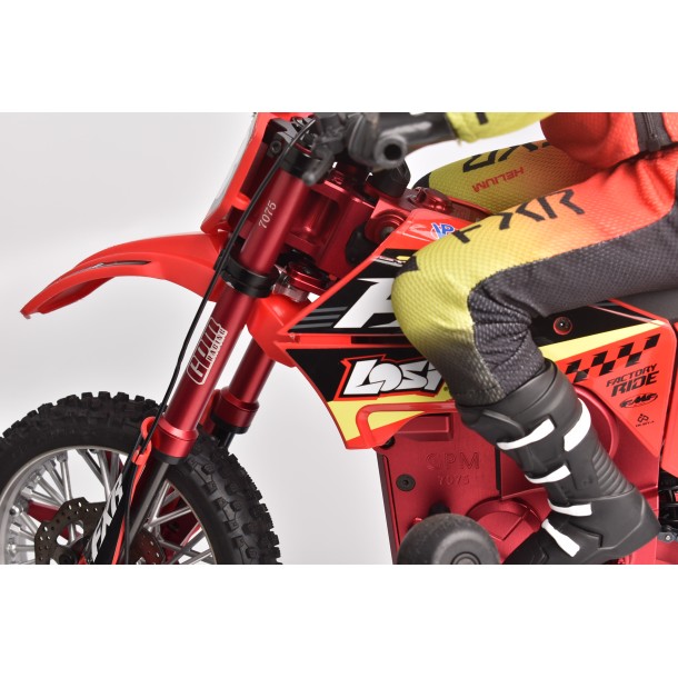 ALUMINUM 7075 FORK TUBE SET FOR LOSI 1/4 PROMOTO MX SM MOTORCYCLE
