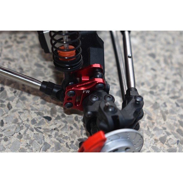 ALUMINUM FRONT AXLE MOUNT SET FOR SUSPENSION LINKS FOR AXIAL 1/10 RBX10