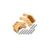 BRASS FRONT AXLE MOUNT SET FOR SUSPENSION LINKS FOR AXIAL 1/10 RBX10