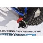 ALUMINUM HEX WITH BRAKE DISK (SILVER INLAY VERSION) FOR AXIAL 1/10 RBX10