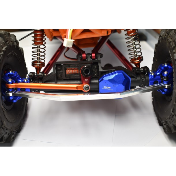 ALUMINUM FRONT KNUCKLE ARM WITH STEERING ROD FOR AXIAL 1/10 RBX10