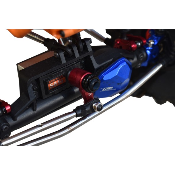 ALUMINUM 7075 23T SERVO HORN W. BUILT-IN SPRING (2 POSITIONING HOLES) FOR AXIAL 1/10 RBX10