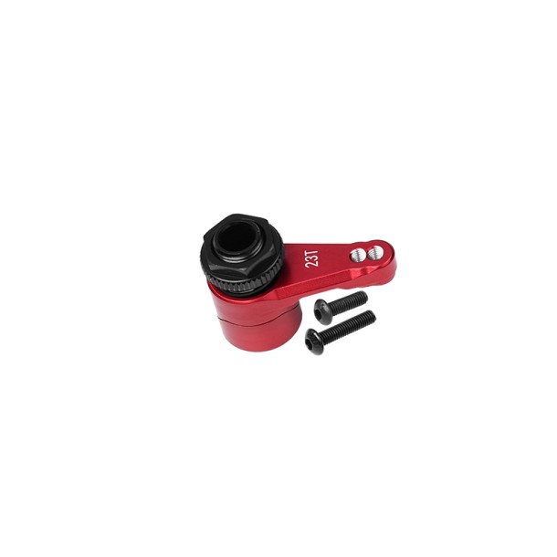 ALUMINUM 7075 23T SERVO HORN W. BUILT-IN SPRING (2 POSITIONING HOLES) FOR AXIAL 1/10 RBX10