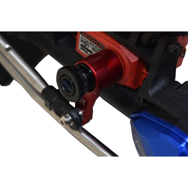 ALUMINUM 7075 25T SERVO HORN W. BUILT-IN SPRING (2 POSITIONING HOLES) FOR AXIAL 1/10 RBX10 / LOSI LMT