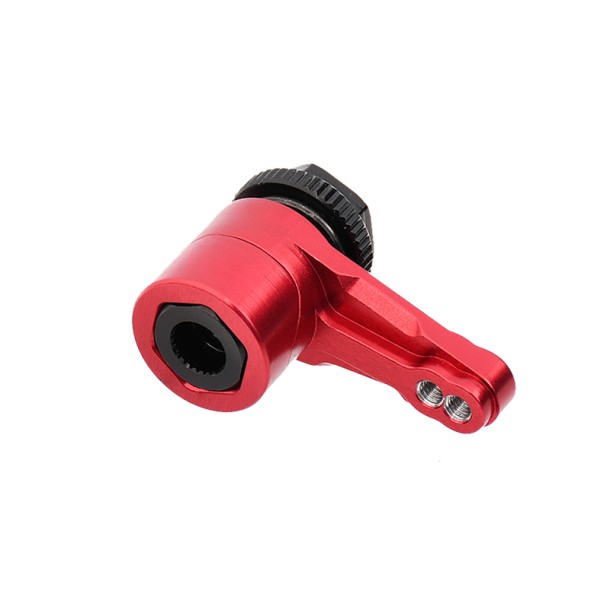 ALUMINUM 7075 25T SERVO HORN W. BUILT-IN SPRING (2 POSITIONING HOLES) FOR AXIAL 1/10 RBX10 / LOSI LMT