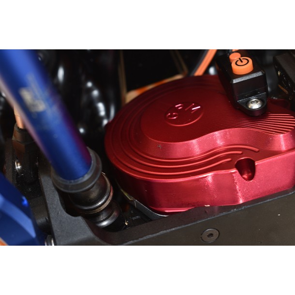 ALUMINUM MAIN GEAR COVER FOR AXIAL 1/10 RBX10
