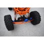 ALUMINUM FRONT STEERING TIE RODS+ALUMINUM 7075 25T SERVO HORN W. BUILT-IN SPRING (2 POSITIONING HOLES) FOR AXIAL 1/10 RBX10
