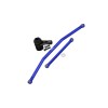 ALUMINUM FRONT STEERING TIE RODS+ALUMINUM 7075 25T SERVO HORN W. BUILT-IN SPRING (2 POSITIONING HOLES) FOR AXIAL 1/10 RBX10