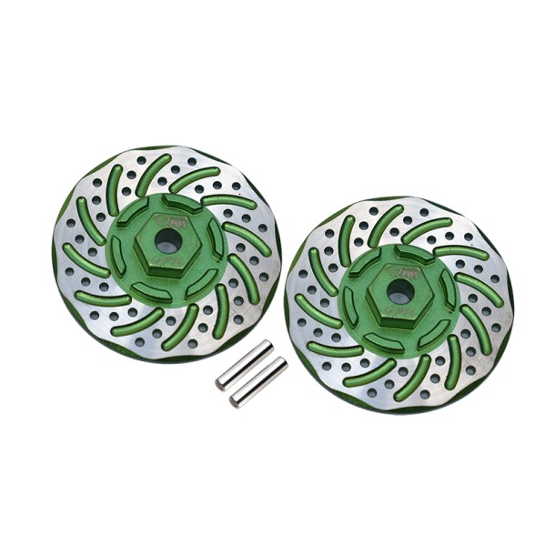ALUMINUM +2MM HEX WITH BRAKE DISK WITH SILVER LINING--RUS4010DX+2 ALUMINUM +2MM HEX WITH BRAKE DISK WITH SILVER LINING--RUS4010DX+2