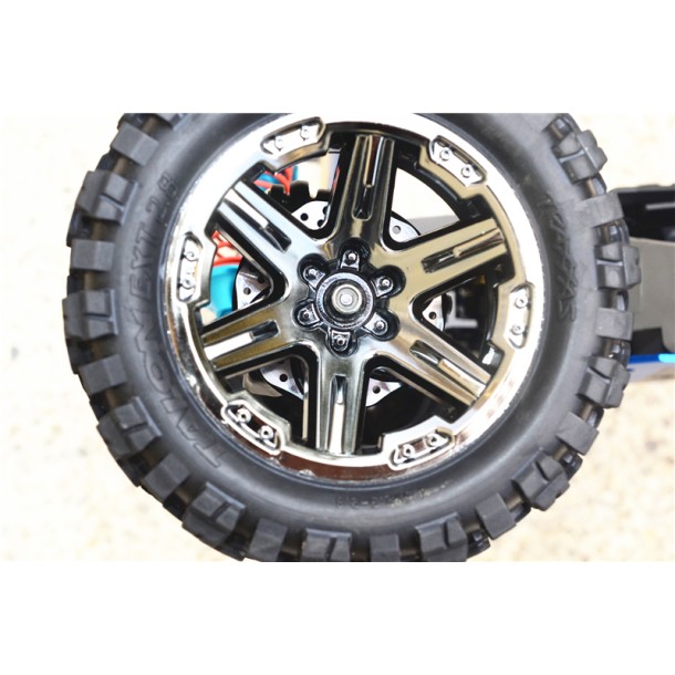 ALUMINUM +2MM HEX WITH BRAKE DISK WITH SILVER LINING--RUS4010DX+2