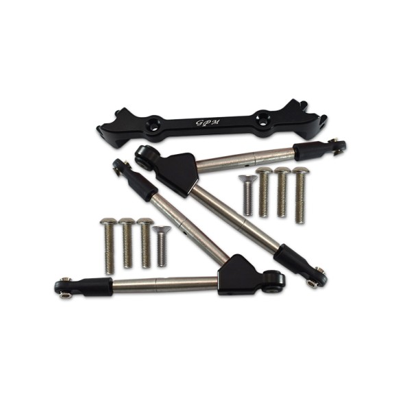 ALUMINUM FRONT TIE RODS WITH STABILIZER FOR C HUB--RUS4049F ALUMINUM FRONT TIE RODS WITH STABILIZER FOR C HUB--RUS4049F