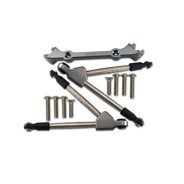 ALUMINUM FRONT TIE RODS WITH STABILIZER FOR C HUB--RUS4049F ALUMINUM FRONT TIE RODS WITH STABILIZER FOR C HUB--RUS4049F