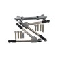 ALUMINUM FRONT TIE RODS WITH STABILIZER FOR C HUB--RUS4049F ALUMINUM FRONT TIE RODS WITH STABILIZER FOR C HUB--RUS4049F