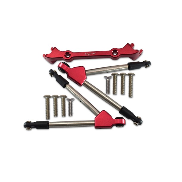 ALUMINUM FRONT TIE RODS WITH STABILIZER FOR C HUB--RUS4049F ALUMINUM FRONT TIE RODS WITH STABILIZER FOR C HUB--RUS4049F