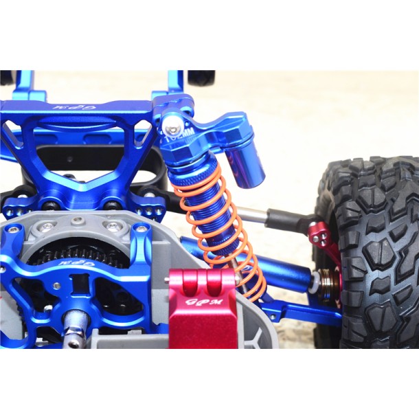 ALUMINUM REAR ADJUSTABLE L-SHAPE PIGGY BACK SHOCKS 102MM --RUS4102R/L