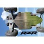 STAINLESS STEEL CHASSIS PROTECTION PLATE SET FOR LOSI 1/10 RZR