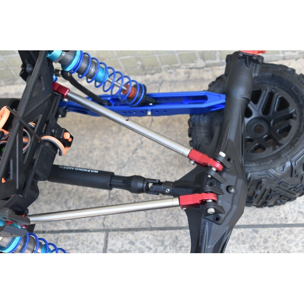 STAINLESS STEEL & 7075 ALLOY ENDS ADJUSTABLE REAR UPPER 4-LINK BAR FOR LOSI 1/6 SUPER BAJA REY 2.0