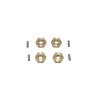 BRASS HEX ADAPTERS 3MM THICK FOR AXIAL 1/24 SCX24