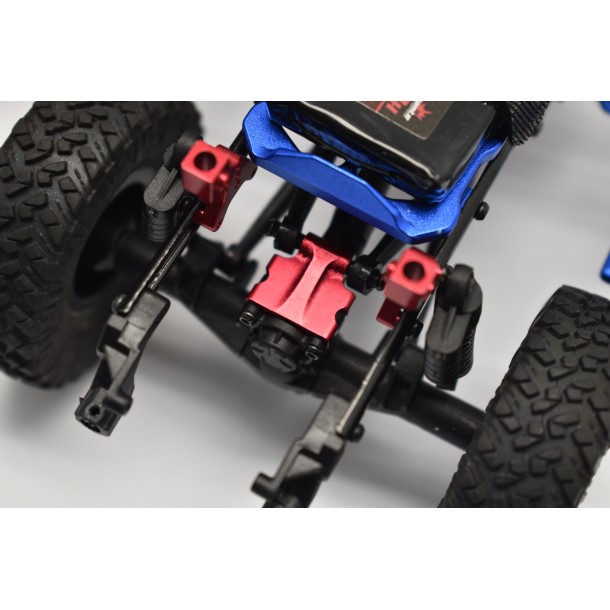 ALUMINUM REAR UPPER TIE ROD CONNECTOR FOR AXIAL 1/24 SCX24