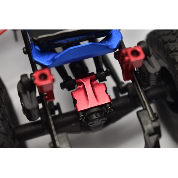 ALUMINUM REAR UPPER TIE ROD CONNECTOR FOR AXIAL 1/24 SCX24