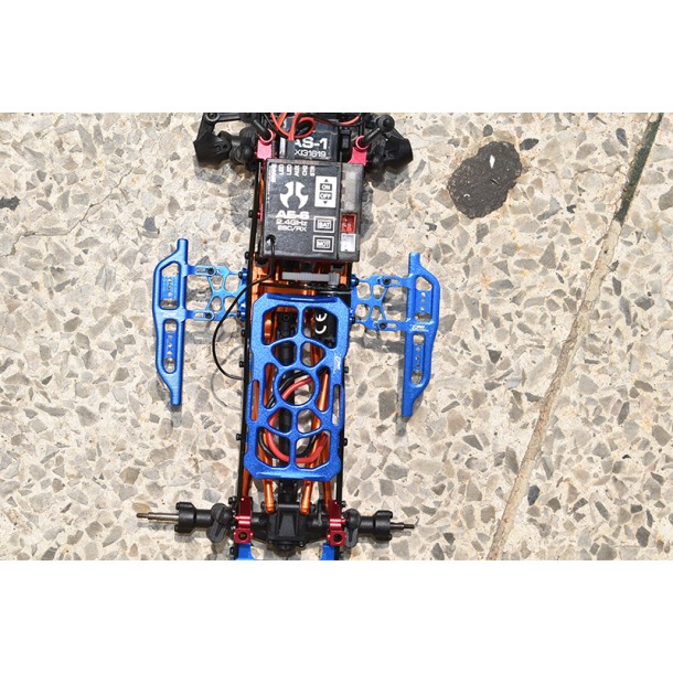 ALUMINUM SIDE STEPS FOR AXIAL 1/24 SCX24 Deadbolt / Jeep Wrangler
