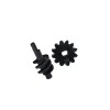 MEDIUM CARBON STEEL OVERDRIVE DIFFERENTIAL WORM GEAR FOR AXIAL 1/24 SCX24