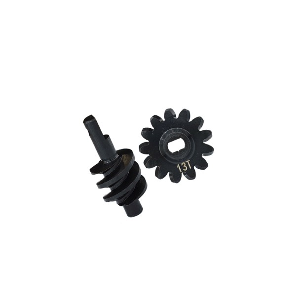 MEDIUM CARBON STEEL OVERDRIVE DIFFERENTIAL WORM GEAR FOR AXIAL 1/24 SCX24