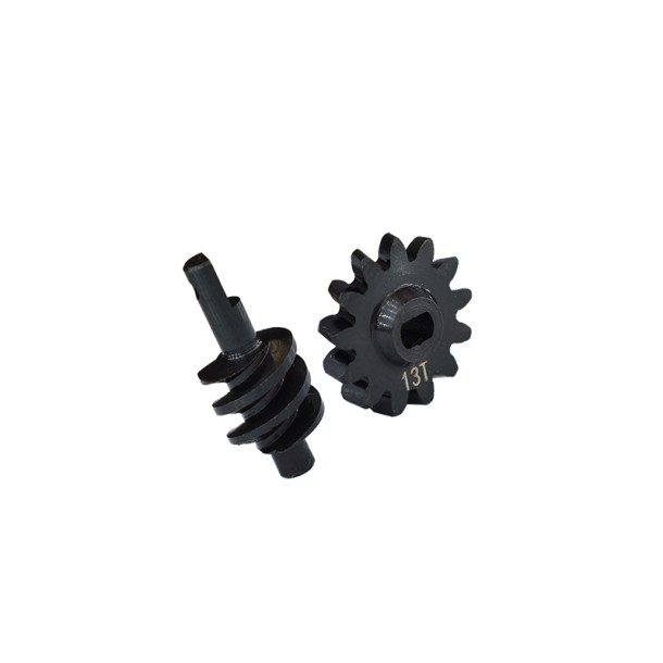 MEDIUM CARBON STEEL OVERDRIVE DIFFERENTIAL WORM GEAR FOR AXIAL 1/24 SCX24