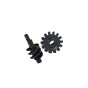 MEDIUM CARBON STEEL OVERDRIVE DIFFERENTIAL WORM GEAR SET 14T FOR AXIAL 1/24 SCX24 / AX24 XC-1
