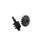 MEDIUM CARBON STEEL OVERDRIVE DIFFERENTIAL WORM GEAR SET 14T FOR AXIAL 1/24 SCX24 / AX24 XC-1