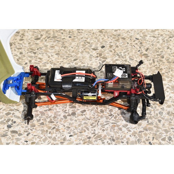 ALUMINUM ADJUSTABLE FRONT&REAR DAMPER MOUNT FOR AXIAL 1/24 SCX24