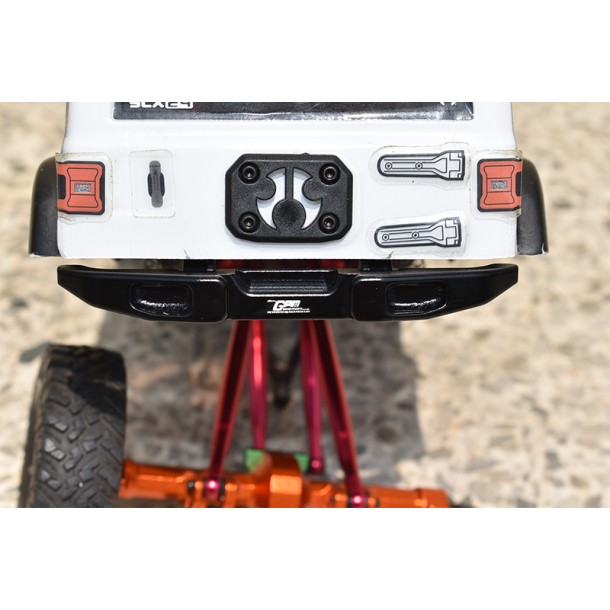 ALUMINIUM REAR BUMPER FOR AXIAL 1/24 SCX24 JEEP WRANGLER