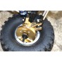 BRASS OUTER PORTAL DRIVE HOUSING (FRONT OR REAR)"HEAVY EDITION" FOR AXIAL SCX10 III JEEP WRANGLER / CAPRA 1.9 UNLIMITED