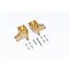 BRASS INNER PART OF FRONT KNUCKLE ARMS FOR AXIAL SCX10 III JEEP WRANGLER / CAPRA 1.9 UNLIMITED