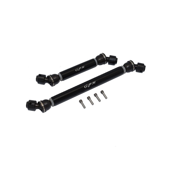STEEL+ALUMINIUM FRONT+REAR CVD DRIVE SHAFT FOR AXIAL SCX10 III JEEP JT GLADIATOR