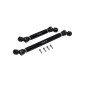 STEEL+ALUMINIUM FRONT+REAR CVD DRIVE SHAFT FOR AXIAL SCX10 III JEEP JT GLADIATOR