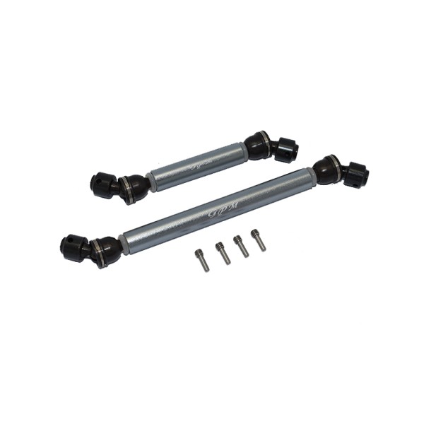 STEEL+ALUMINIUM FRONT+REAR CVD DRIVE SHAFT FOR AXIAL SCX10 III JEEP JT GLADIATOR