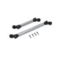 STEEL+ALUMINIUM FRONT+REAR CVD DRIVE SHAFT FOR AXIAL SCX10 III JEEP JT GLADIATOR