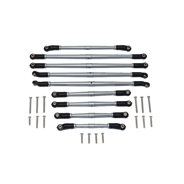 ALUMINUM ADJUSTABLE TIE RODS FOR AXIAL SCX10 III JEEP JT GLADIATOR