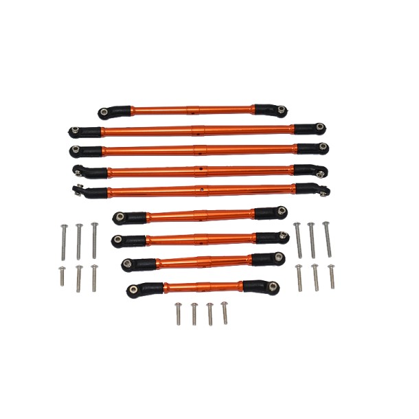 ALUMINUM ADJUSTABLE TIE RODS FOR AXIAL SCX10 III JEEP JT GLADIATOR