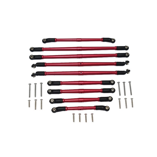 ALUMINUM ADJUSTABLE TIE RODS FOR AXIAL SCX10 III JEEP JT GLADIATOR